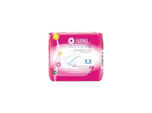 Farmaconfort Protegeslip Ultrafino 100% Algodón...