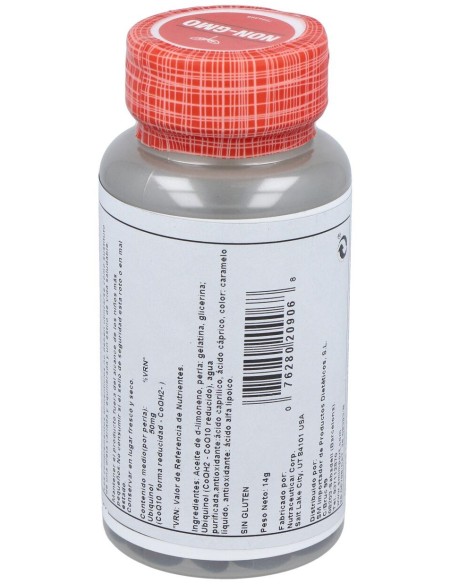 Solaray Ubiquinol Coenzima Q10 50Mg