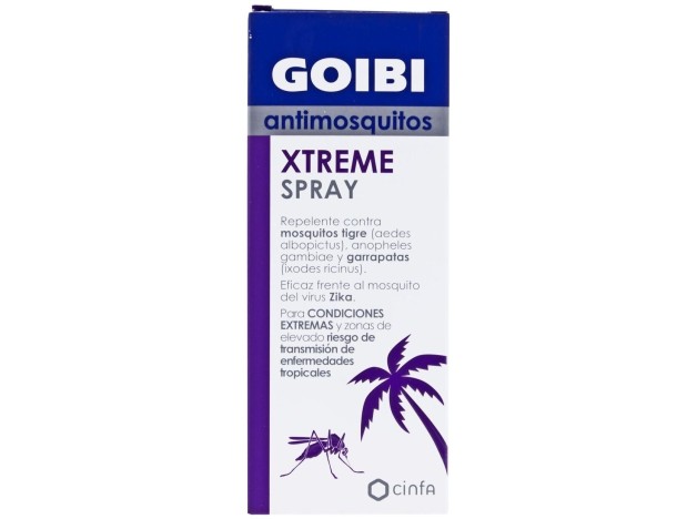 Goibi Antimosquitos Xtreme Spray Repelente, 75 Ml