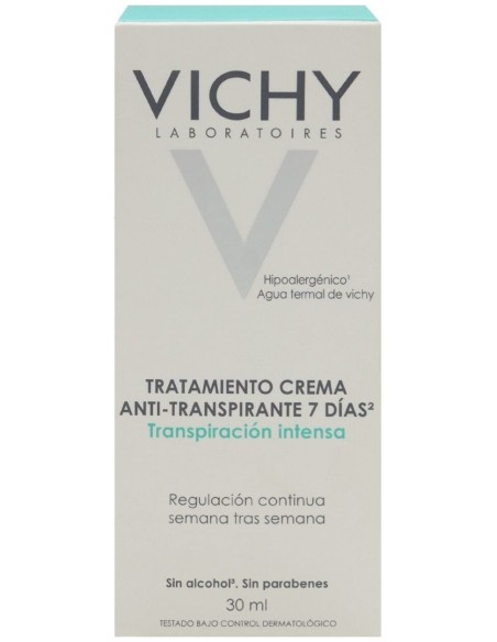 Vichy Tratamiento Antitranspirante 7 Días En Crema 30Ml
