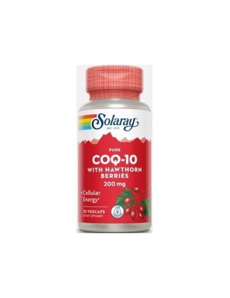 Solaray Pure Coq10 200Mg 30Caps