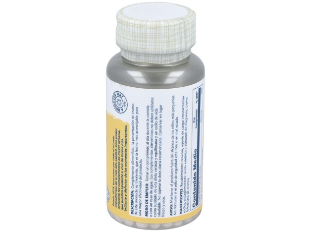 Solaray Chromium Picolinate 200 50 Tabletas