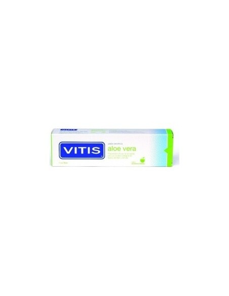 Vitis Pasta Dentífrica Aloe Vera Sabor Menta, 100 Ml