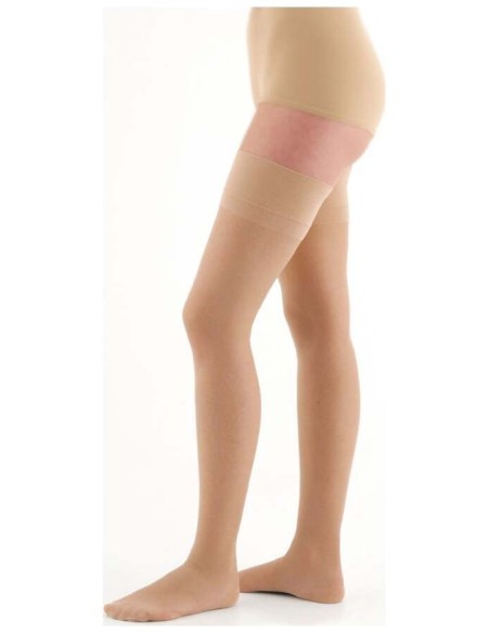 Vari+San Media Larga A-F Compresión Normal Beige Talla 4