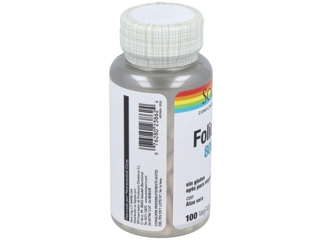 Acido Folico 800Mcg. 100Cap.