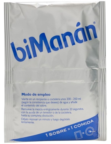 Bimanán Batidos Sustitutivos Sabor Chocolate 6 Sobres