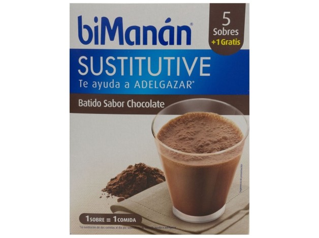 Bimanán Batidos Sustitutivos Sabor Chocolate 6...