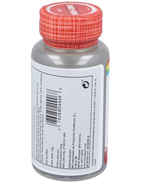 Solaray Ubiquinol Coenzima Q10 50Mg