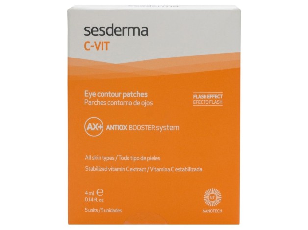 Sesderma C-Vit Parches Contorno De Ojos, 5 Uds