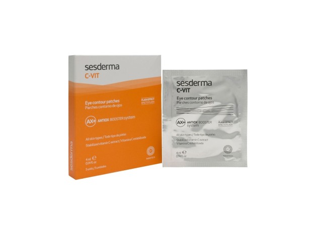 Sesderma C-Vit Parches Contorno De Ojos, 5 Uds