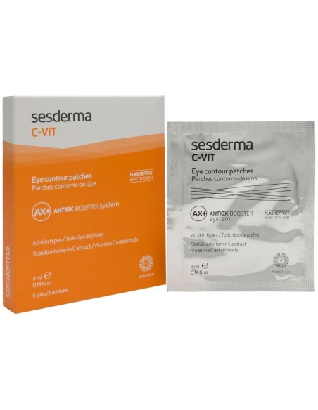 Sesderma C-Vit Parches Contorno De Ojos, 5 Uds
