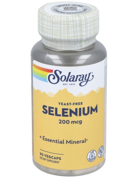 Selenium Sin Levaduras 200Mcg. 90Cap.