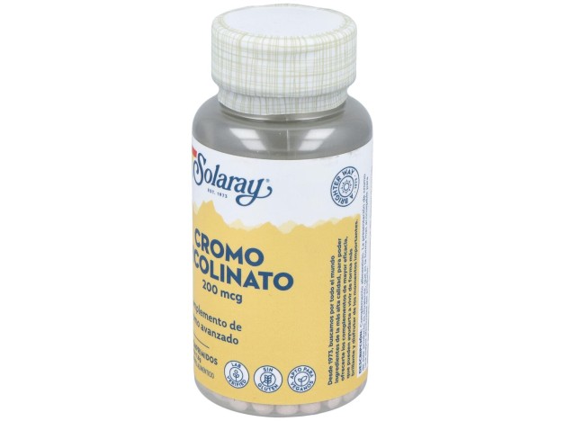 Solaray Chromium Picolinate 200 50 Tabletas