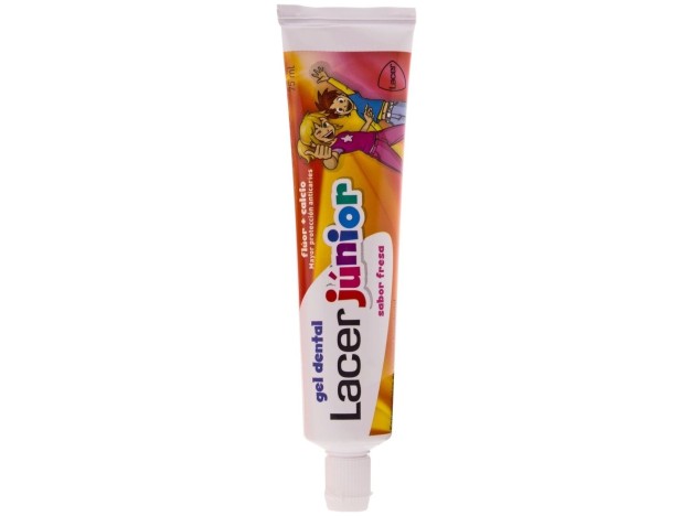 Lacer Junior Gel Dental Sabor Fresa, 75 Ml