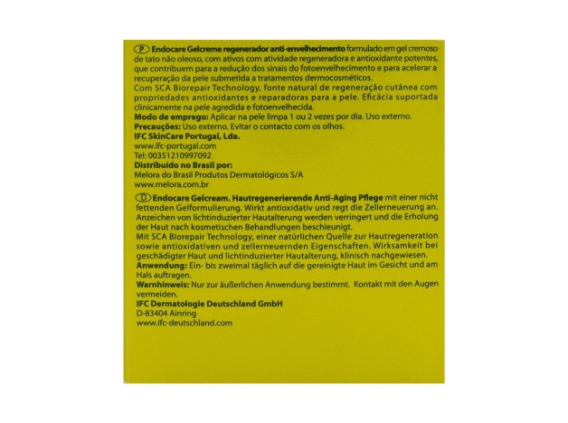 Endocare Gelcream Antiedad Regeneradora 30Ml