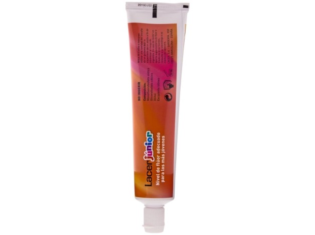 Lacer Junior Gel Dental Sabor Fresa, 75 Ml