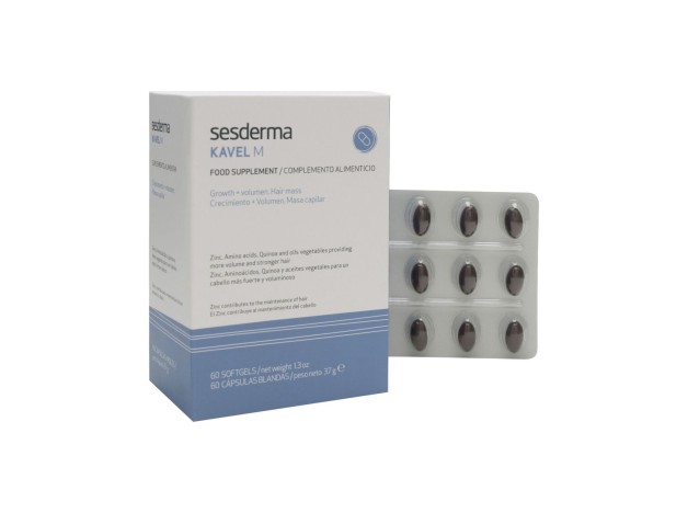Seskavel Anticaida Kavel M (Masa Capilar) 60Cap.