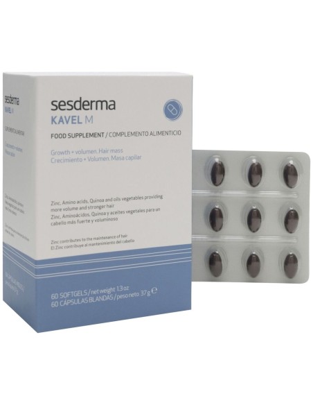 Seskavel Anticaida Kavel M (Masa Capilar) 60Cap.