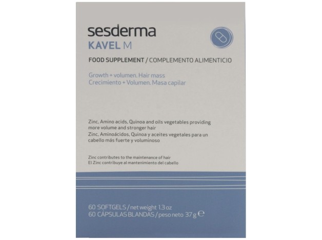 Seskavel Anticaida Kavel M (Masa Capilar) 60Cap.