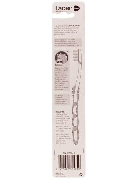 Cepillo Dental Lacer Junior 6-12 Años 1Ud.