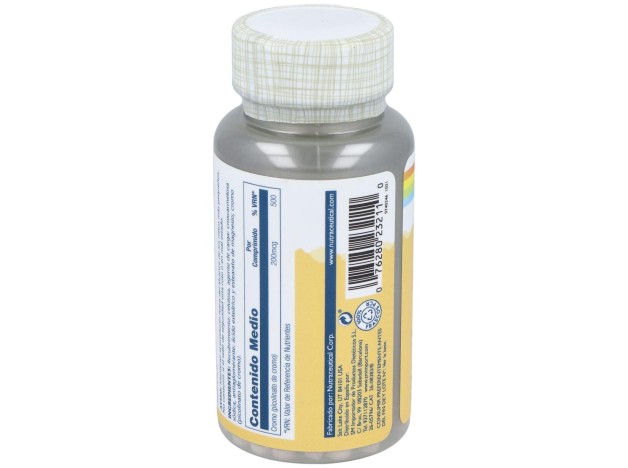 Solaray Chromium Picolinate 200 50 Tabletas