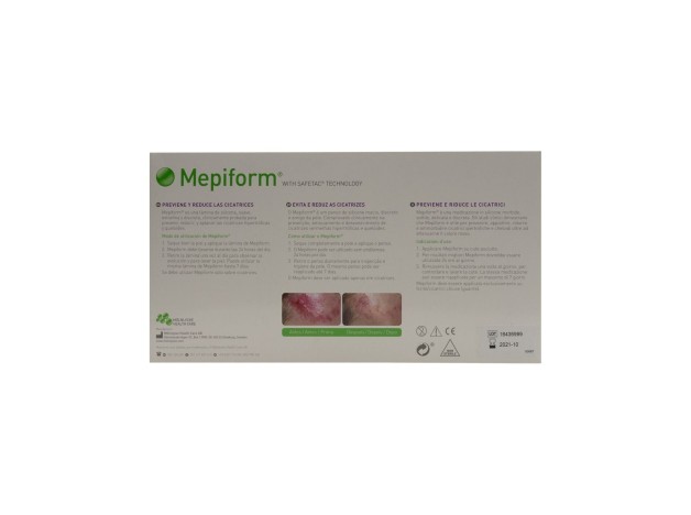Mepiform Lámina Reductor Cicatrices Silicona 10...