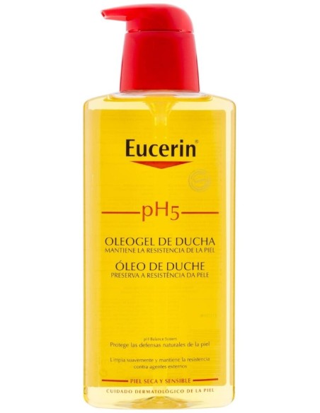 Eucerin Oleogel De Ducha Piel Sensible Ph-5, 400 Ml