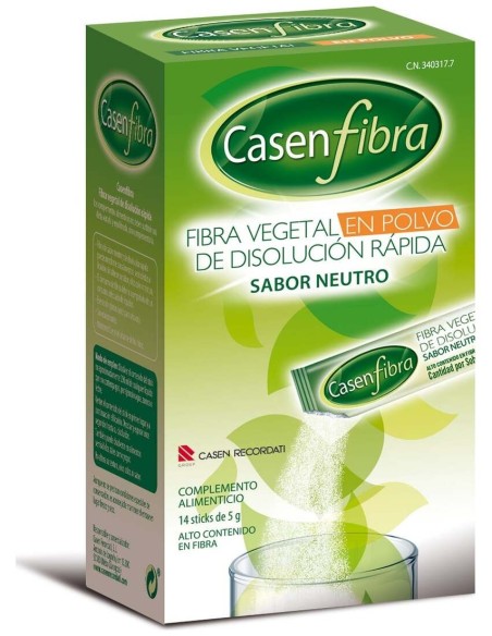 Casenfibra Fibra Vegetal En Polvo 14 Sobres