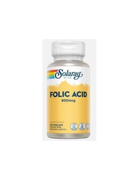 Acido Folico 800Mcg. 100Cap.
