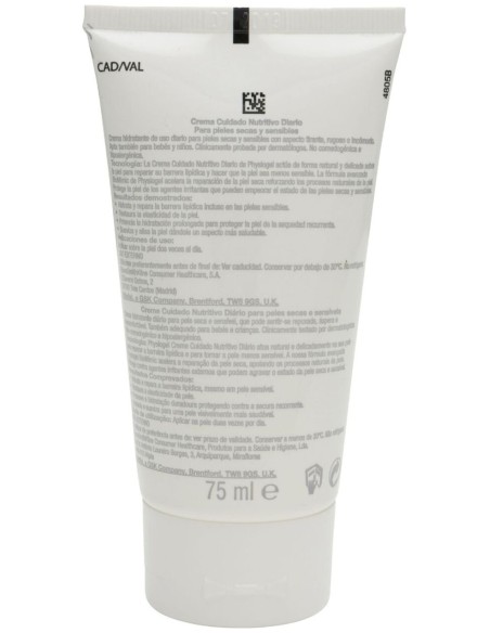 Physiogel Hipoalergénico Gel Crema Cuidado Nutritivo Diario 75Ml