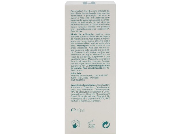 Isdin Germisdin Ultra 72H Antitranspirante...
