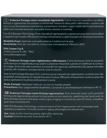 Endocare Tensage Crema Reafirmante Facial 50Ml.