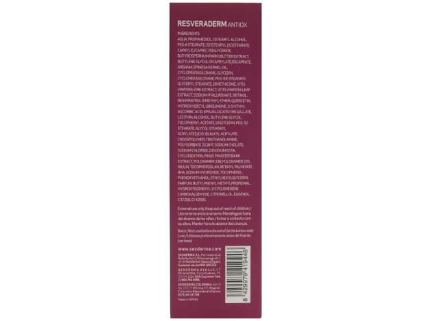 Sesderma Resveraderm Antiox Concentrado...