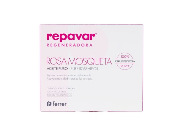 Repavar Regeneradora Aceite Puro De Rosa...