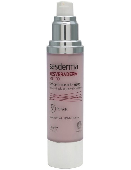 Sesderma Resveraderm Antiox Concentrado Antienvejecimiento, 50 Ml