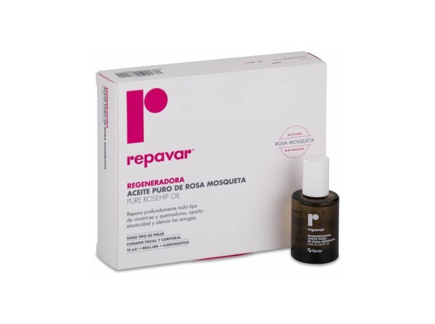 Repavar Regeneradora Aceite Puro De Rosa...