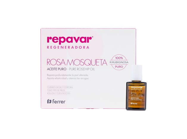 Repavar Regeneradora Aceite Puro De Rosa...