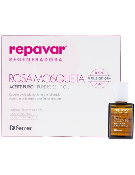Repavar Regeneradora Aceite Puro De Rosa Mosqueta, 15 Ml
