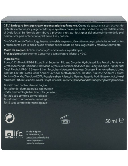 Endocare Tensage Crema Reafirmante Facial 50Ml.