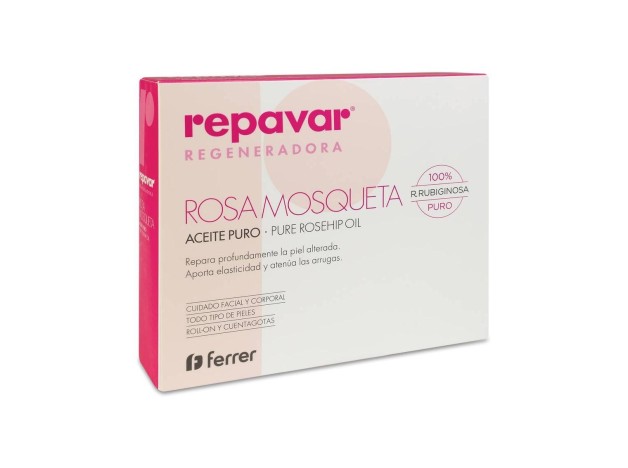 Repavar Regeneradora Aceite Puro De Rosa...