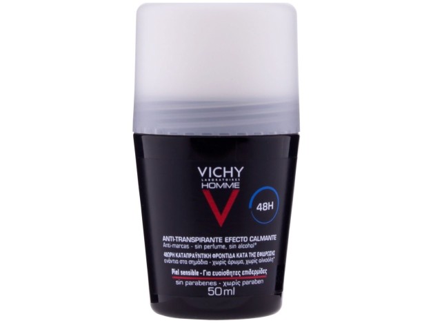Vichy Homme Desodorante Piel Sensible Roll On 50Ml