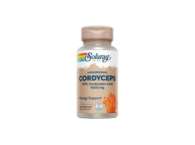 Solaray Cordyceps 520Mg 60 Cáps