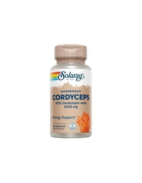 Solaray Cordyceps 520Mg 60 Cáps