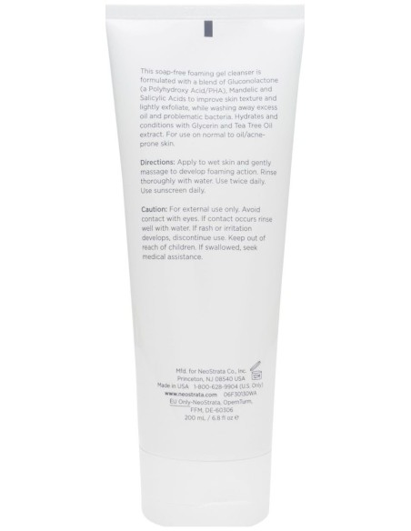 Neostrata Clarify Limpiador Sebonormalizante Mandélico 200Ml