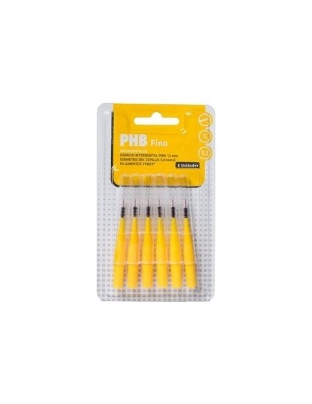 Phb Cepillo Interdental Fino, 6 Uds