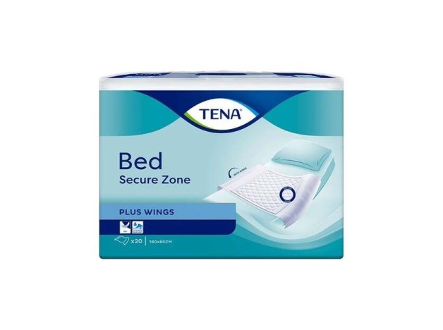 Tena Bed Plus Protector De Cama 80X180Cm 20Uds