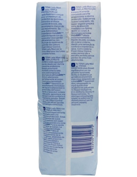 Tena Lady Compresa Maxi, 12 Uds