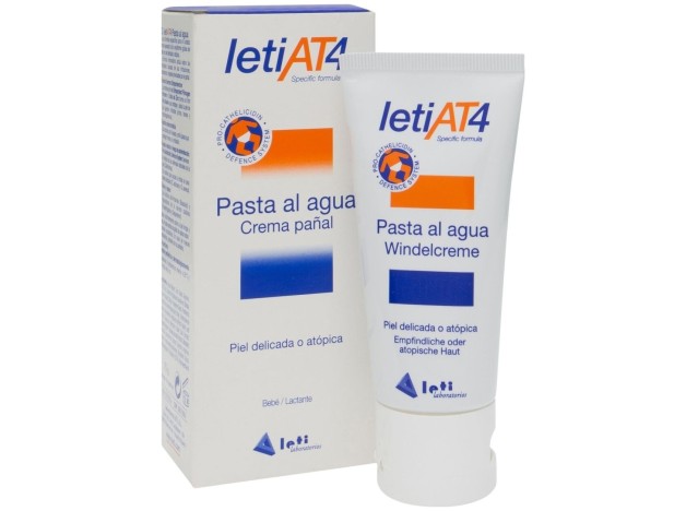 Leti At4 Pasta Al Agua Crema Pañal, 75 G