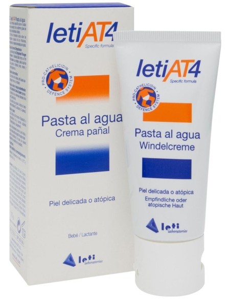 Leti At4 Pasta Al Agua Crema Pañal, 75 G
