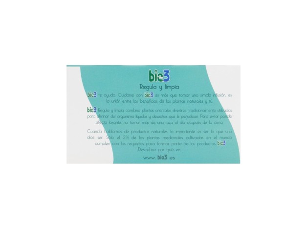 Bie3 Regula Y Limpia Infusion 25Sbrs